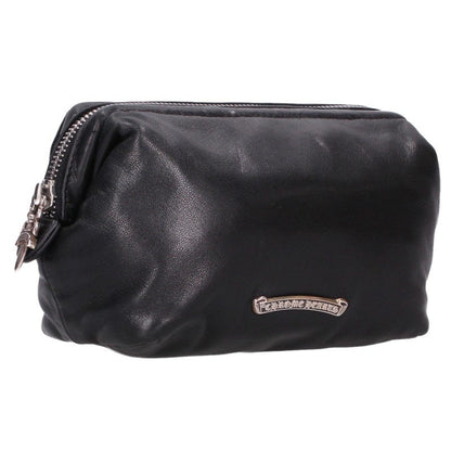 Chrome Hearts COSMETIC POUCH CH Plus Dagger Zip Pouch