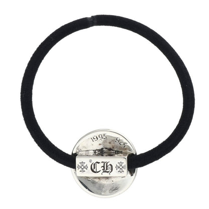 Chrome Hearts Cross Ball Button Hair Tie Silver/Black