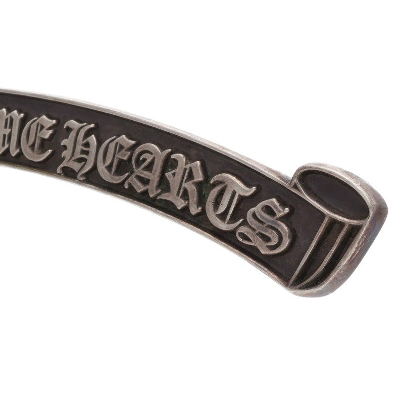 Chrome Hearts Scroll Label Plate Display Object Silver