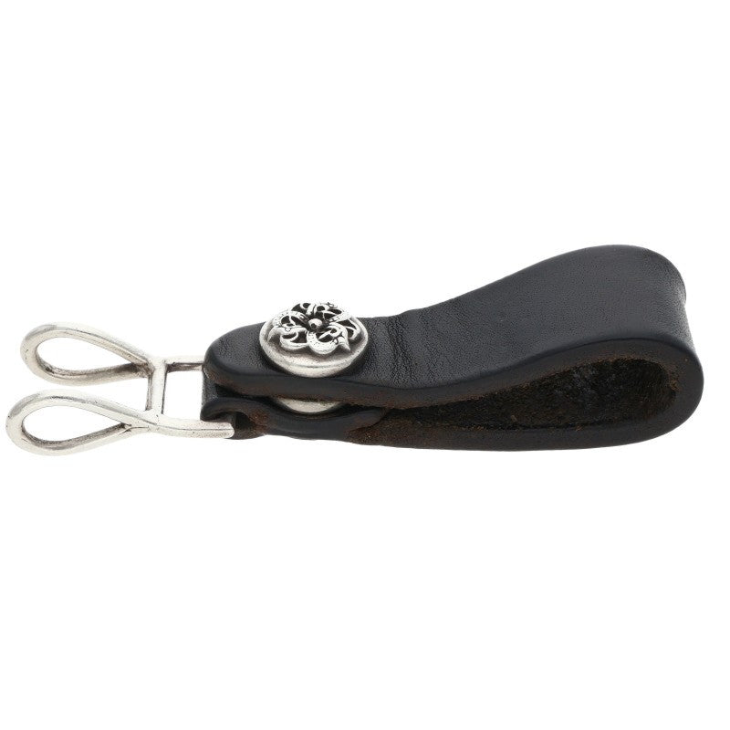 Chrome Hearts BELT LOOP Floral Ball Leather Loop