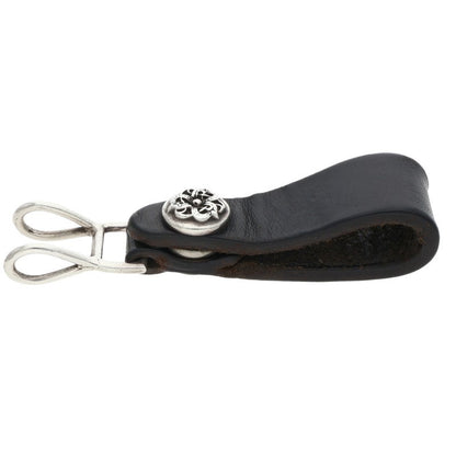Chrome Hearts BELT LOOP Floral Ball Leather Loop