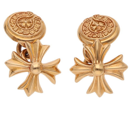 Chrome Hearts 22K CH Plus Yellow Gold Cufflinks