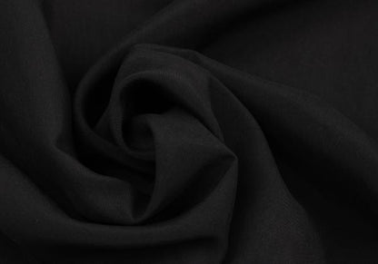 Yohji Yamamoto FEMME Rayon Drawstring Blouse Black Size M