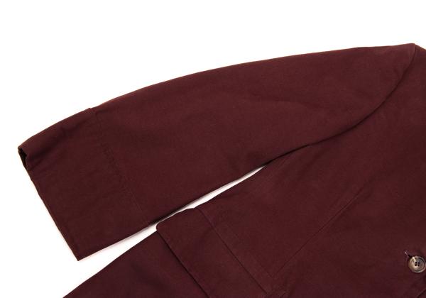 ROMEO GIGLI Cotton Peacheskin 3-Button Jacket Red Size 9AT