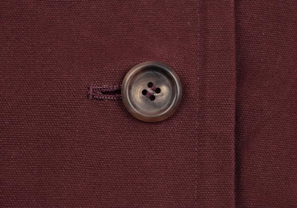 ROMEO GIGLI Cotton Peacheskin 3-Button Jacket Red Size 9AT