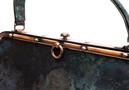 Jean Paul GAULTIER V Cyber Frame Bag Green