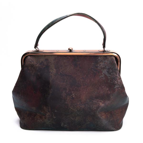 Jean Paul GAULTIER V Cyber Frame Bag Green