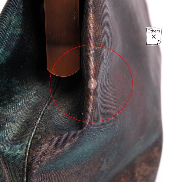 Jean Paul GAULTIER V Cyber Frame Bag Green