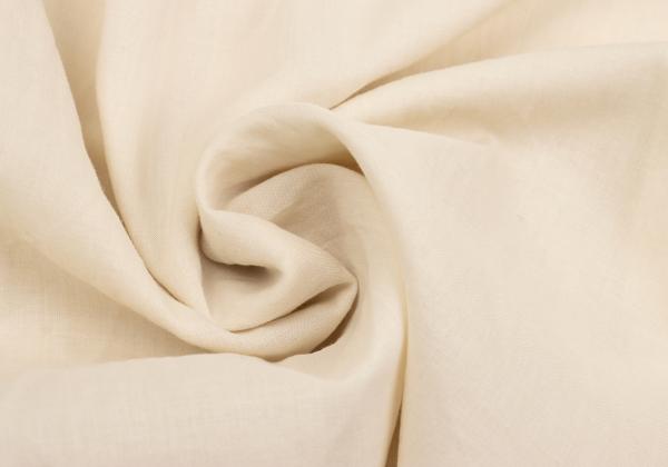 Sybilla Cellulose Cotton Flat Collar Light Beige Blouse Size 2