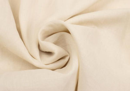 Sybilla Cellulose Cotton Flat Collar Light Beige Blouse Size 2