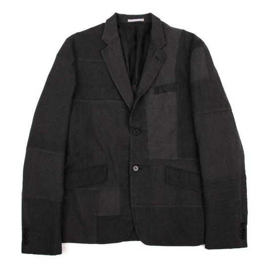 COMME des GARCONS HOMME Dyed Mixed Jacket Gray Size S