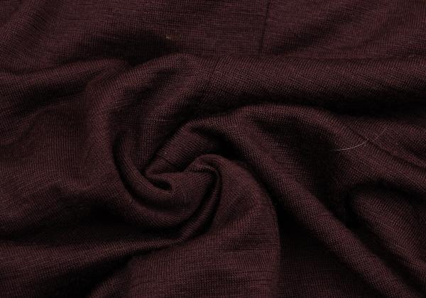 KENZO Sailor Collar Wool Knit Top Wine Red Size M