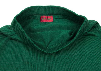 KENZO Wool Knit Mini Skirt Green Size M