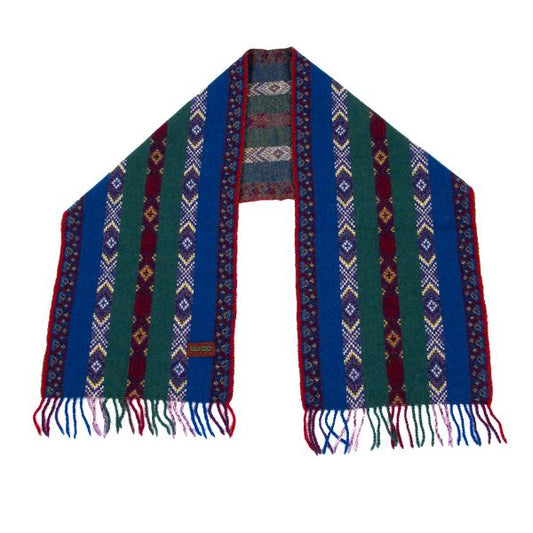 KENZO Jacquard Checkered Stole Multi