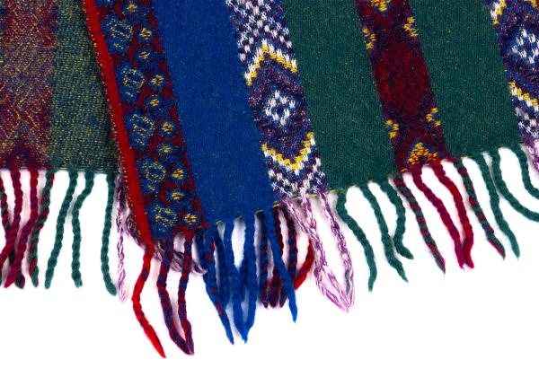 KENZO Jacquard Checkered Stole Multi
