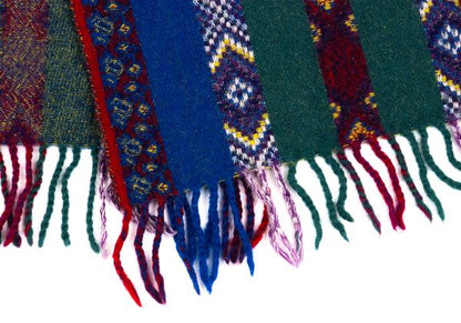 KENZO Jacquard Checkered Stole Multi