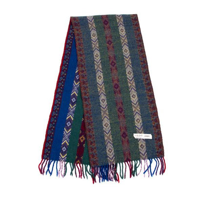KENZO Jacquard Checkered Stole Multi