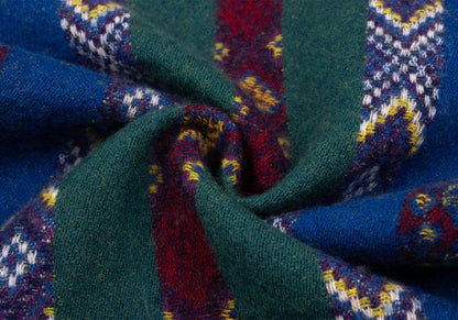 KENZO Jacquard Checkered Stole Multi
