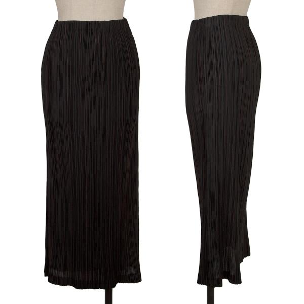 ISSEY MIYAKE WHITELABEL Pleated Stitch Skirt Black Size 1