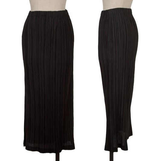 ISSEY MIYAKE WHITELABEL Pleated Stitch Skirt Black Size 1