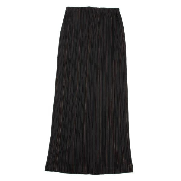 ISSEY MIYAKE WHITELABEL Pleated Stitch Skirt Black Size 1