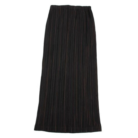 ISSEY MIYAKE WHITELABEL Pleated Stitch Skirt Black Size 1