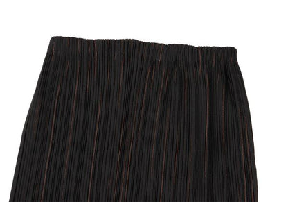 ISSEY MIYAKE WHITELABEL Pleated Stitch Skirt Black Size 1