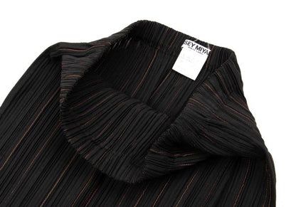 ISSEY MIYAKE WHITELABEL Pleated Stitch Skirt Black Size 1