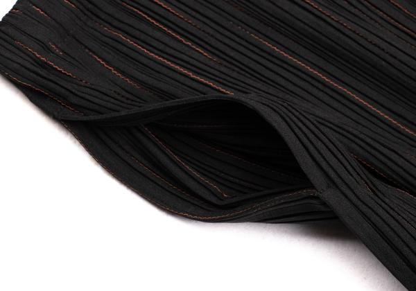 ISSEY MIYAKE WHITELABEL Pleated Stitch Skirt Black Size 1
