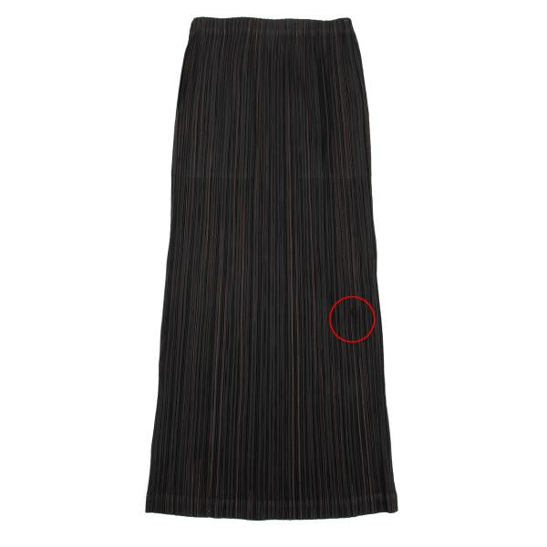 ISSEY MIYAKE WHITELABEL Pleated Stitch Skirt Black Size 1