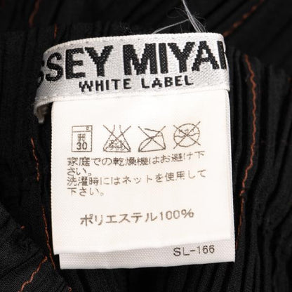 ISSEY MIYAKE WHITELABEL Pleated Stitch Skirt Black Size 1