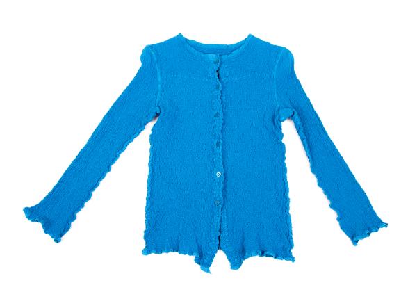 ISSEY MIYAKE me Cauliflower Cardigan Light Blue Size F