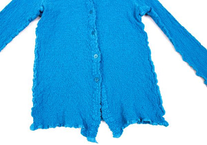 ISSEY MIYAKE me Cauliflower Cardigan Light Blue Size F