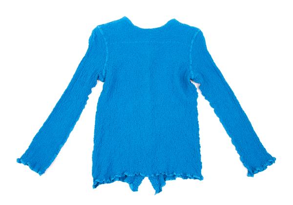 ISSEY MIYAKE me Cauliflower Cardigan Light Blue Size F