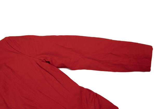 COMME des GARCONS Garment-Dyed Scallop Jacket Red Size M