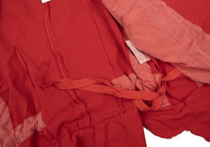 COMME des GARCONS Garment-Dyed Scallop Jacket Red Size M