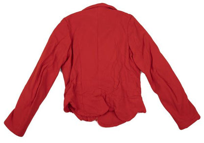 COMME des GARCONS Garment-Dyed Scallop Jacket Red Size M