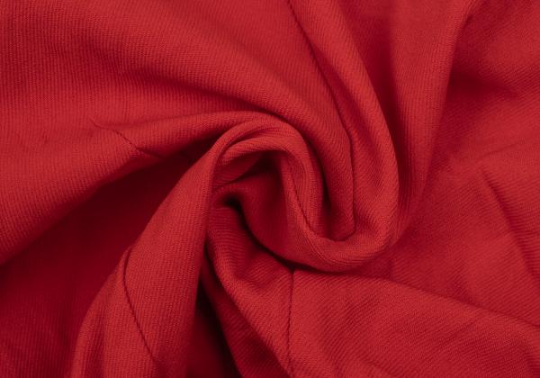 COMME des GARCONS Garment-Dyed Scallop Jacket Red Size M