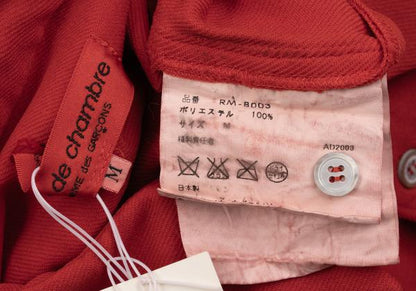 COMME des GARCONS robe de chambre Shirt Red Size M