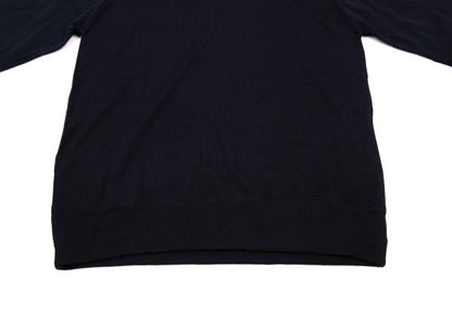 COMME des GARCONS robe de chambre Round Knit Navy Size M