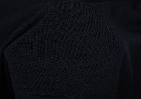 COMME des GARCONS robe de chambre Round Knit Navy Size M