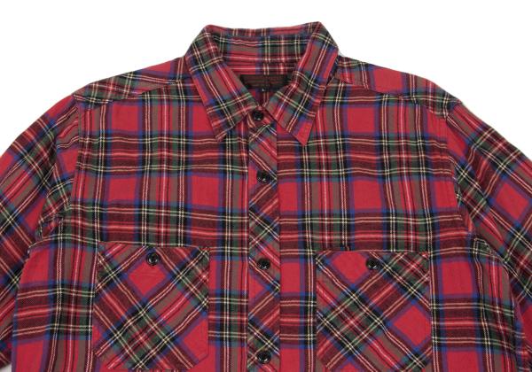 ENGINEERED GARMENTS Tartan Check Flannel Shirt Size L