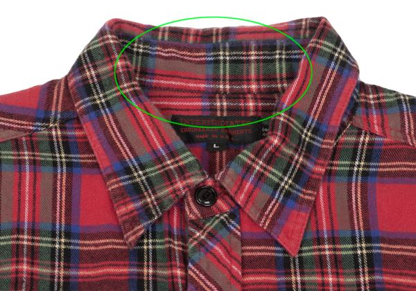 ENGINEERED GARMENTS Tartan Check Flannel Shirt Size L