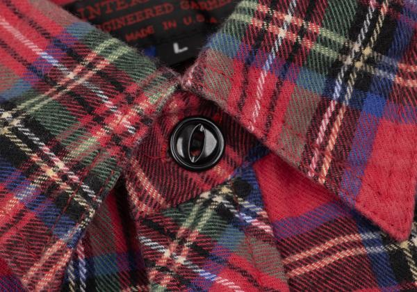 ENGINEERED GARMENTS Tartan Check Flannel Shirt Size L