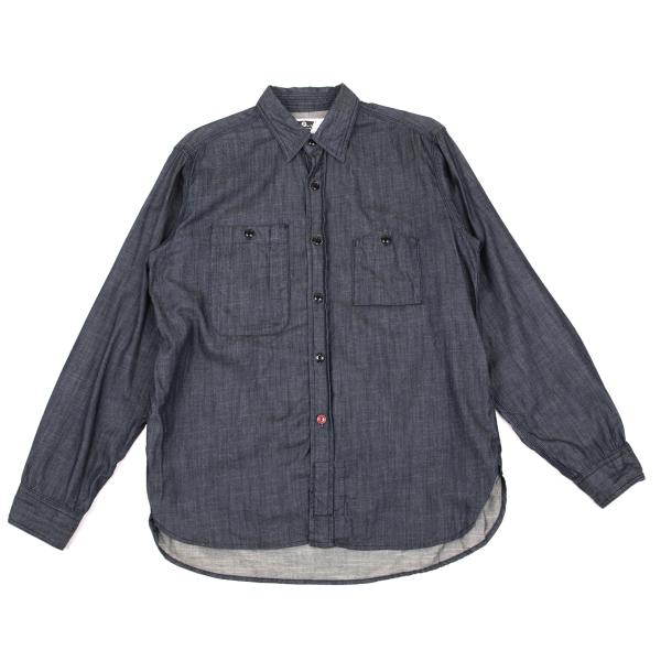 ENGINEERED GARMENTS Cotton Dungaree Work Shirt Size M