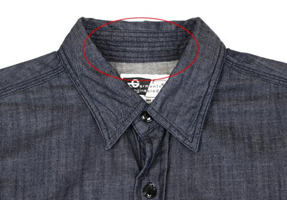 ENGINEERED GARMENTS Cotton Dungaree Work Shirt Size M