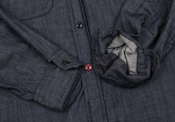 ENGINEERED GARMENTS Cotton Dungaree Work Shirt Size M