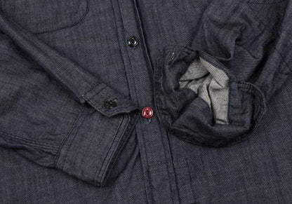 ENGINEERED GARMENTS Cotton Dungaree Work Shirt Size M
