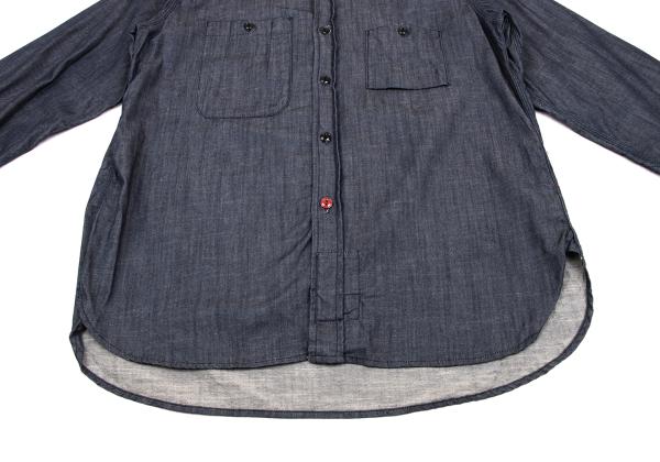 ENGINEERED GARMENTS Cotton Dungaree Work Shirt Size M