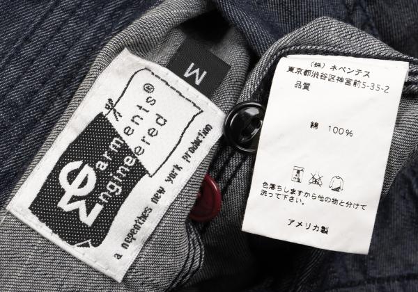 ENGINEERED GARMENTS Cotton Dungaree Work Shirt Size M